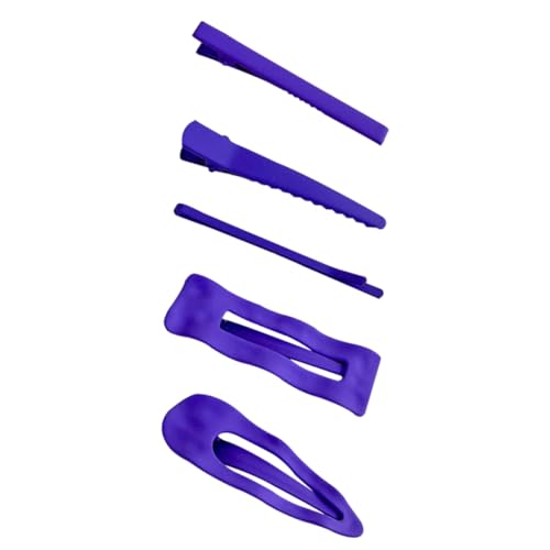 minkissy 5stücke Haarclips Dekorative Haarspangen Für Damen Kleine Seitliche Haarspangen Zum Stylen Und Abteilen von minkissy