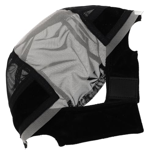 minkissy Haarnetz Für Perücken Glatzenkappe Aus Spitze Und Samt Lace-front-perückenkappe Verstellbar Bequeme Perückenkappe Für Sicheres Tragen Ohne Kleber von minkissy