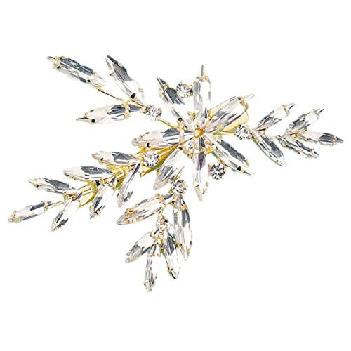 minkissy Haarschmuck Entenschnabel Clip Edelsteine Dusche Damen Haarnadel Haarnadel Einzigartige Haarspangen Für Frauen Kopfbedeckung Elegante Haarspangen Mit Druckknopf Damen von minkissy