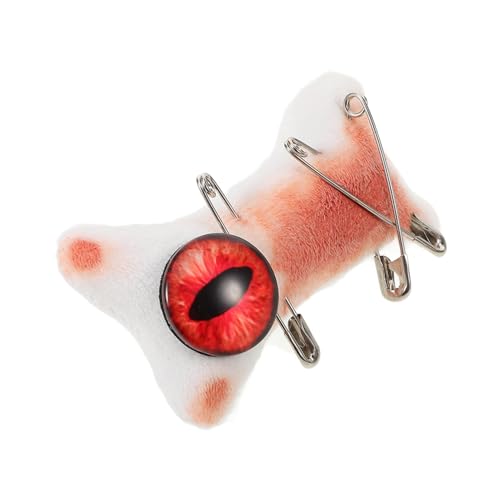 minkissy Haarspange Aus Knochen Als Brosche Für Kleidung Und Rucksack Gothic Haarnadel Für Damen Leicht Und Langlebig Passend Zu Verschiedenen Frisuren Und Outfits von minkissy