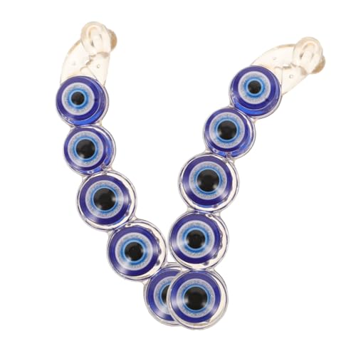 minkissy Haarspange Mit Bösem Blick Bananenspange Mit Bösem Blick Haarspange Ohne Haarspangen Für Frauen Und Mädchen 2er-set Stilvolle Halloween-haar-accessoires von minkissy