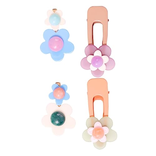 minkissy Haarspangen Für Kinder Baby-Clips Für Haare Dekorative Haarspangen Kinderblumen-Haarspangen Kinder-Haarspangen Haarspange Niedliche Kopfbedeckung Haarnadel Kopfbedeckung von minkissy