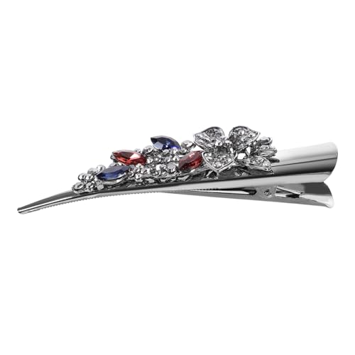 minkissy Vintage Haarspange Mit Strass Für Damen Große Haarklammer Für Dickes Und Haaraccessoire Für Hochzeiten Partys Und Besondere Anlässe von minkissy