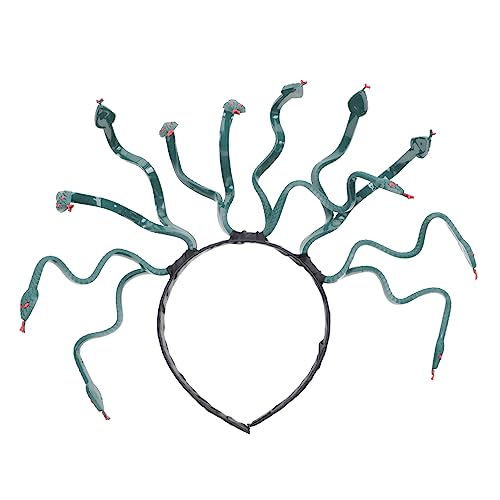 minkissy Halloween-Stirnband Medusa-Kostüm-Stirnband Kopfbedeckung für Maskeradepartys halloween haarschmuck halloween kopfschmuck Halloween-Requisite Halloween-Haarband mit Schlangendesign minkissy Halloween-Stirnband Medusa-Kostüm-Stirnband Kopfbedeckung für Maskeradepartys halloween haarschmuck halloween kopfschmuck Halloween-Requisite Halloween-Haarband mit Schlangendesign von minkissy