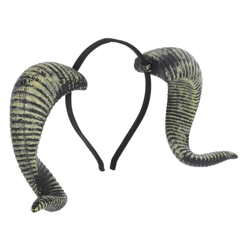 minkissy Halloween-kopfbedeckung Mit Abnehmbaren Dämonenhörnern Elastischem Stirnband Für Erwachsene Weichem Pu-material Für Cosplay Und Verkleidungsparty minkissy Halloween-kopfbedeckung Mit Abnehmbaren Dämonenhörnern Elastischem Stirnband Für Erwachsene Weichem Pu-material Für Cosplay Und Verkleidungsparty von minkissy