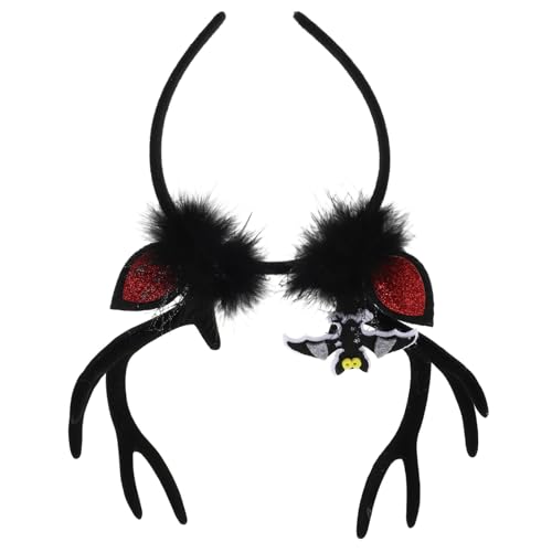 minkissy Halloween-stirnband Mit Fledermaus Und Spinnenelementen Leicht Und Angenehm Zu Tragen Für Cosplay Festivals Und Partys Wiederverwendbar Und Vielseitig Kombinierbar von minkissy