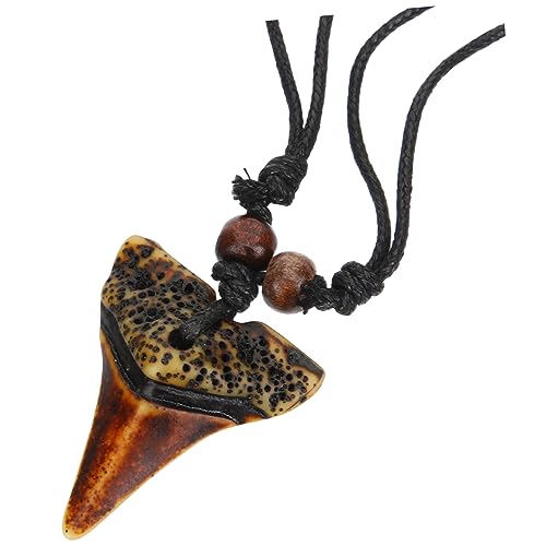 minkissy Haifischzahn Halskette Für Männer Mit Anhänger Vintage Stil Kette Langlebiges Material Für Strand Und Alltag minkissy Haifischzahn Halskette Für Männer Mit Anhänger Vintage Stil Kette Langlebiges Material Für Strand Und Alltag von minkissy