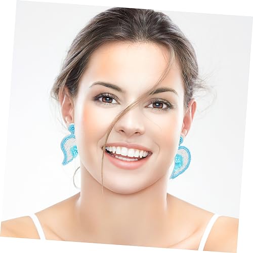 minkissy Handgefertigte Vintage Perlenohrringe Damen Hängend Design Statement Schmuck für Strand Geburtstag Hochzeit Valentinstag Ohrhänger im Boho Stil minkissy Handgefertigte Vintage Perlenohrringe Damen Hängend Design Statement Schmuck für Strand Geburtstag Hochzeit Valentinstag Ohrhänger im Boho Stil von minkissy