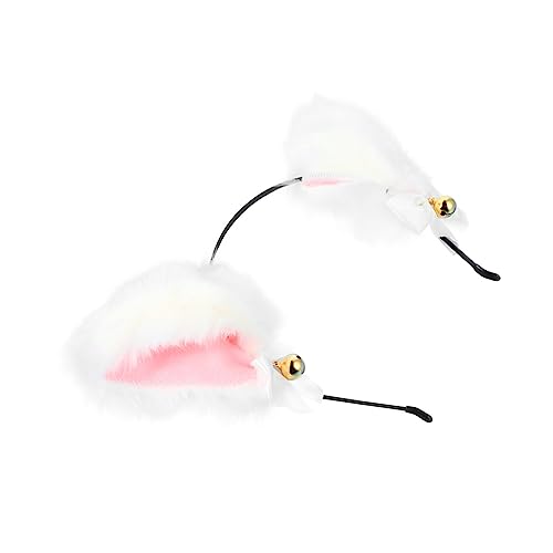 minkissy Cartoon Haarreif Mit Schleifenknoten Und Glöckchen Praktisches Kostüm Requisit Einzigartiges Haarband Haarzubehör Für Frauen Und Mädchen von minkissy