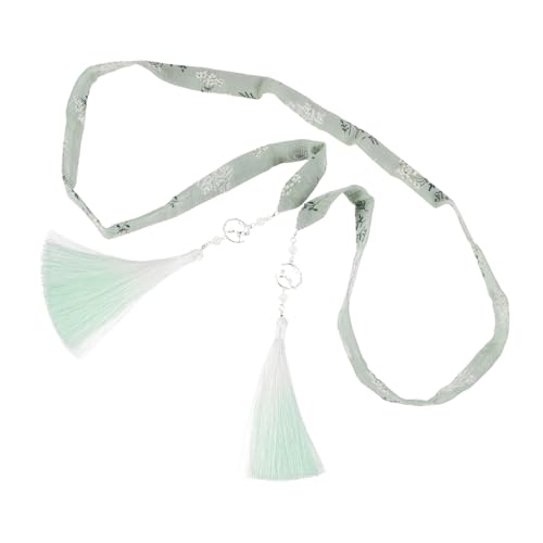 minkissy Vintage Hanfu Haarband Mit Quaste Weiches Material Farbverlaufend Traditioneller Haarschmuck Für Damen Vielseitig Für Cosplay Und Alltag von minkissy