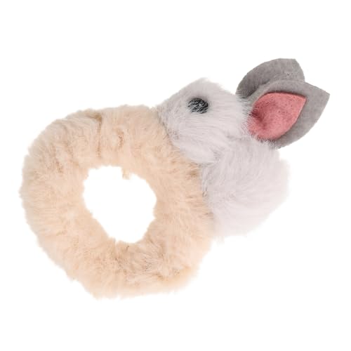 minkissy Osterhasen-haarband Mit Plüschhasenmotiv Elastisches Haargummi Für Mädchen Und Frauen Als Pferdeschwanzhalter Oder Tanz-elastik Dekoratives Haar-accessoire Für Täglichen von minkissy