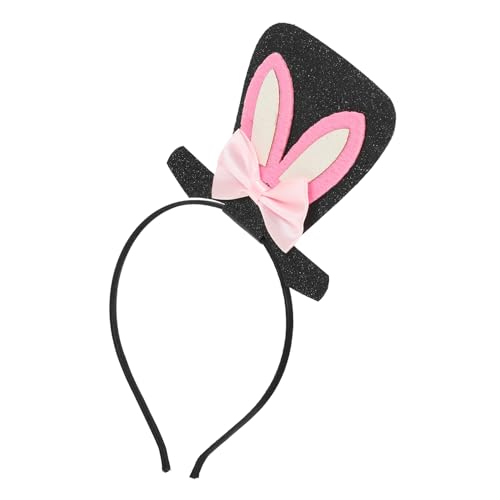 minkissy Hasenohr Stirnband Kaninchen Mädchen Zubehör Süße Stirnbänder Für Frauen Flauschiges Stirnband Lockig Tierische Ohren Cosplay-kopfbedeckung Party-haarspangen Grüßer von minkissy