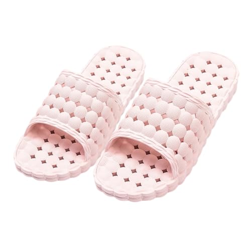 minkissy Haushalts Badeslipper Damen Herren Rutschfeste Atmungsaktive PVC Sommerhausschuhe mit Drainage Weiche Flache Sohle Modische Leichte Badezimmerpantoletten minkissy Haushalts Badeslipper Damen Herren Rutschfeste Atmungsaktive PVC Sommerhausschuhe mit Drainage Weiche Flache Sohle Modische Leichte Badezimmerpantoletten von minkissy
