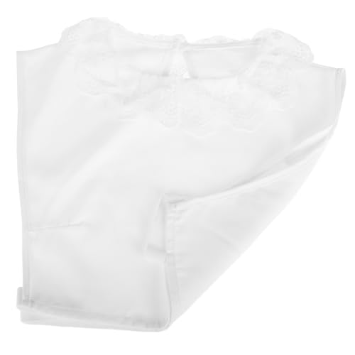 minkissy Falscher Damen-kragen Abnehmbar Weiß Spitze Chiffon Blusenkragen Diy Hemdkragen Kleidung Mode Frühling Herbst Winter Anzug Kragen von minkissy