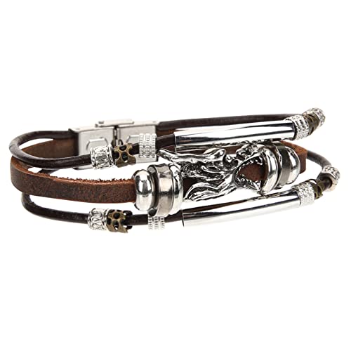 minkissy Herren Armband mit Drachenmotiv Leicht Langlebig für Hip Hop Outfits zu Einfach zu Handhaben von minkissy