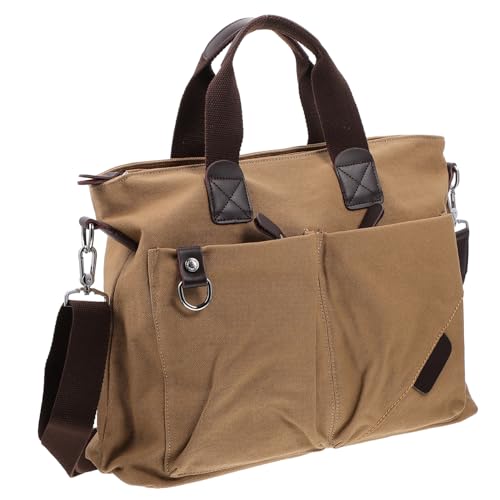 minkissy Herren Business Umhängetasche Leicht Verstellbar Strapazierfähiges Material Robuste Schultertasche für Alltag und Reisen Leichte Praktische Crossbody Tasche mit Großem Stauraum von minkissy