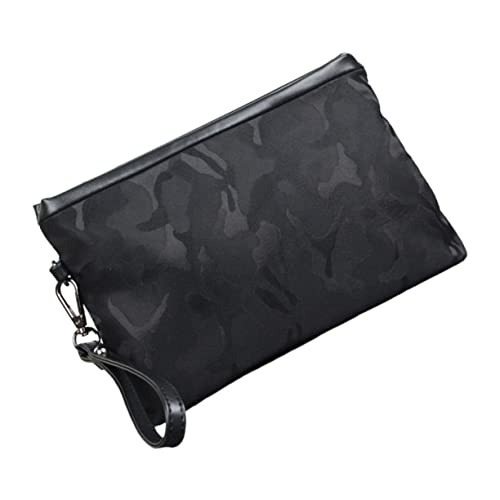 minkissy Herren Handtasche Oxford Große Kapazität Strapazierfähige Leichte Umhängetasche für Reisen Business mit Reißverschluss Stilvollem Camouflage Design von minkissy