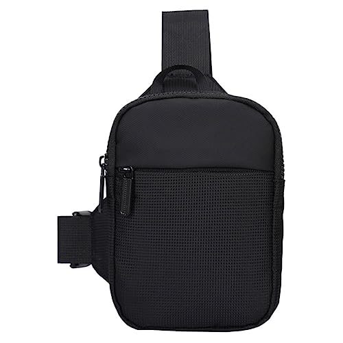 minkissy Herren Taillentasche Verstellbare Brusttasche für Männer wasserdichte Umhängetasche Praktische Fanny Pack für Outdoor Reisen Sport minkissy Herren Taillentasche Verstellbare Brusttasche für Männer wasserdichte Umhängetasche Praktische Fanny Pack für Outdoor Reisen Sport von minkissy