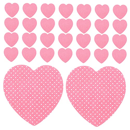 minkissy 200blätter Nagellackentferner-tücher Herzförmige Nagelreinigungspads Aus Baumwolle Für Unterwegs Sicher Und Einfach Anzuwenden von minkissy