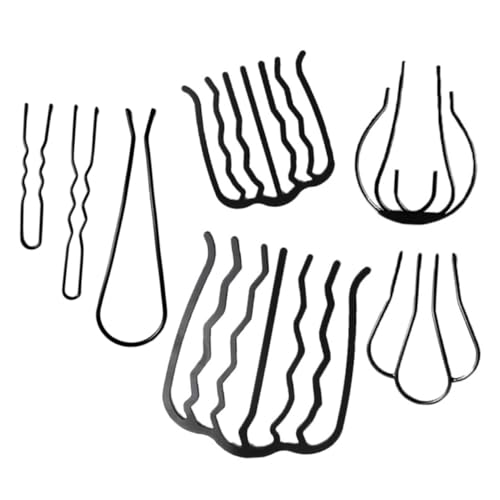 minkissy Elegantes Französisches Haarset 7-teiliges Styling-haarkämme Haarklammern Ohne Haargabel Haarschmuck Für Frauen Hochsteckfrisur-tools von minkissy