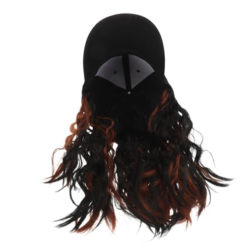 minkissy Kurze Bob-perücke Für Frauen Baseballkappe Mit Befestigtem Haar Hutperücke Aus Synthetischem Material Für Schnelle Styling-verwandlungen von minkissy