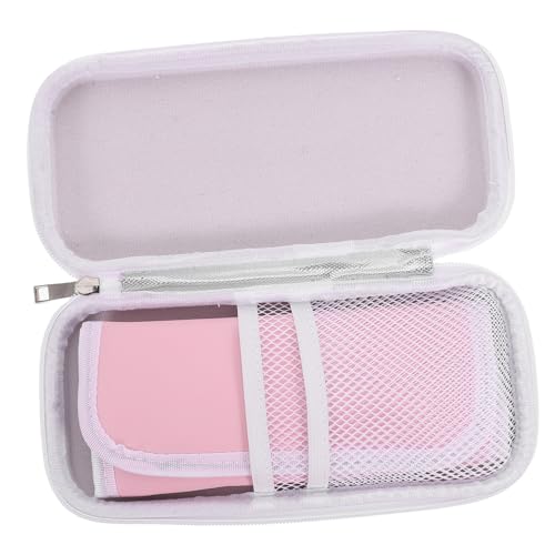 minkissy Insulin-Reisetasche, tragbare Insulintaschen, Isolierung, Insulintasche, Medikamententasche, Isolierung, Insulin-Organizer, tragbare Insulinhülle, Dämpfung, laminierter PU-Manager, Rosa, von minkissy