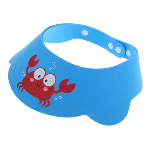 minkissy Junge Mädchen-shampoo-kappe Aus Verstellbar Zum Haarewaschen Ohrenschützer Für Kleinkinder Badevisier Für Junge Mädchen Waschhut Mit Cartoon-design von minkissy