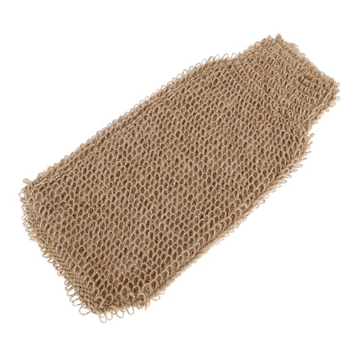 minkissy Jute-bade- Und Duschhandschuh-set Peeling-handschuhe Zur Körperreinigung Natürliches Schrubbhandschuh-design Und Daumenfunktion Für Frauen von minkissy