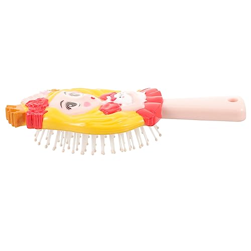 minkissy Kamm Ring Ohrringe Schwamm Perlen Milchkännchen zubehör geldbörse pinsel für hairbrush scalp massage brush Friseurbürste Frisierbürste Bürste für Haare Frauen kämmen Plastik von minkissy