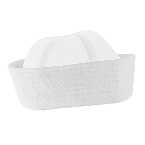minkissy Kapitänsmütze Aus Unisex-hut Für Kopfgrößen Perfektes Accessoire Für Matrosenkostüm Geeignet Für Maskerade Und Rollenspiele von minkissy