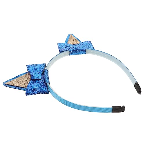 Stirnband Kopfbedeckung Mit Katzenohren Katzenhaarband Haarspangen Für Mädchen Dekorationen Für Katzenpartys Make-up-stirnbänder Katze Kopfschmuck Wagen Pailletten Fräulein Tier von minkissy