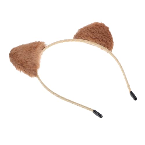 minkissy Katzenohr Haarband für Frauen Plüsch Gesichtswasch Stirnband Komfortables Spa Stirnband mit Katzenohren Tiermotiv für Hautpflege und Themenpartys von minkissy