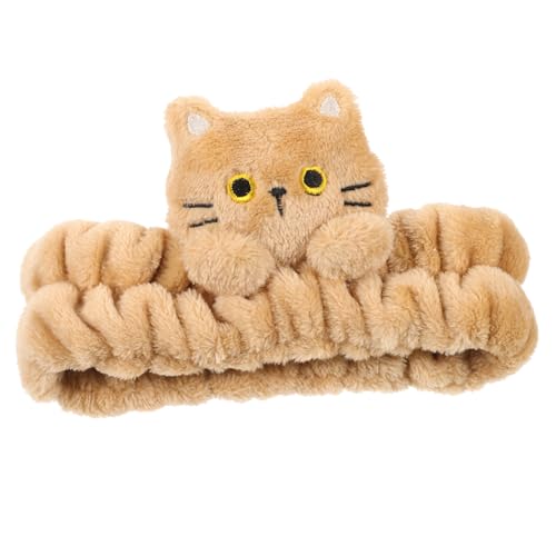 minkissy Katzen Stirnband Elastisches Gesichtswasch Stirnband Weiches Korallenvlies Make up Haar Accessoire Für Damen Geeignet Für Spa Und Hautpflege von minkissy
