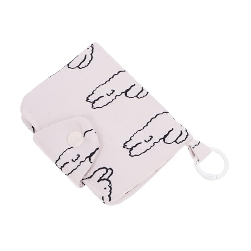 minkissy Kleine Geldbörse für Frauen mit Münzfach und Kartenhalter Weiches Material Kompakt und Leicht als Schlüsselanhänger Tragbar Modisch Elegantes Design für Ohrhörer und Kleine von minkissy