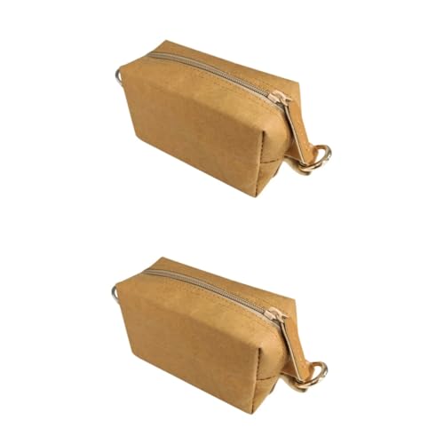 minkissy Kleine Organizer-Tasche für Herren, Reisetaschen, Reisetaschen für Damen, Reisetasche für Herren, Reisetasche, für Herren, aus gewaschenem Kraftpapier, für Herren, große Urlaubsutensilien, 2 von minkissy