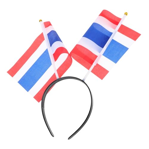 minkissy Kleine Thailand-flagge Stirnband Nationalflagge Head Boppers Für Paraden Veranstaltungen Internationale Festivals von minkissy