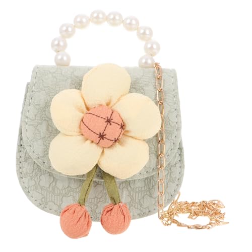 minkissy Cartoon Kindertasche Mit Blumenmuster Kleine Umhängetasche Für Mädchen Leicht Und Vielseitig Einsetzbar Für Kindergarten Und Tägliche Nutzung von minkissy