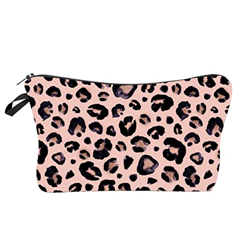 minkissy Kompakte Reise-Make-up-Tasche Klein Leopardenmuster Tragbare Kosmetik-Aufbewahrungstasche Für Damen minkissy Kompakte Reise-Make-up-Tasche Klein Leopardenmuster Tragbare Kosmetik-Aufbewahrungstasche Für Damen von minkissy