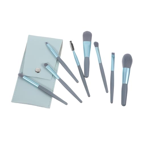 minkissy Kosmetikpinselset Mit Tasche Für Reisen Make-up-tools Für Damen Lidschattenpinsel Vielseitig Einsetzbar Für Professionelles Schminken von minkissy