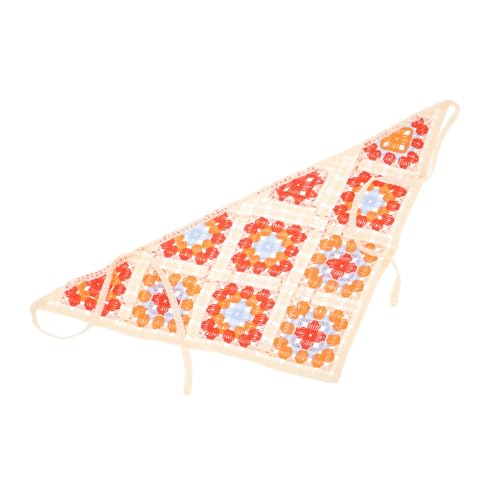 minkissy Kopftuch Dekoratives Haarbandana Gehäkeltes Haartuch Stirnband-bandanas Haarbandanas Für Damen Kopfbandana Für Damen Stirnbandschal Bandana-haartuch von minkissy