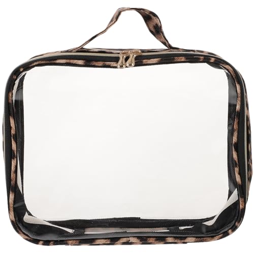 minkissy Kosmetik-Aufbewahrungstasche Zugelassene Kulturtasche Großer Reise-Make-up-Organizer Leicht Zu Reinigen von minkissy
