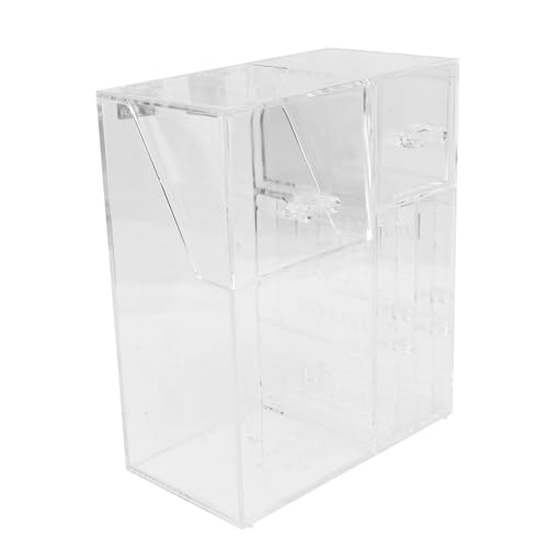 minkissy Kosmetik-aufbewahrungsbox Makeup-tools-organizer Kosmetikbox Makeup-halter Kosmetische-lagerung-box Makeup-pinsel-aufbewahrungsbox von minkissy