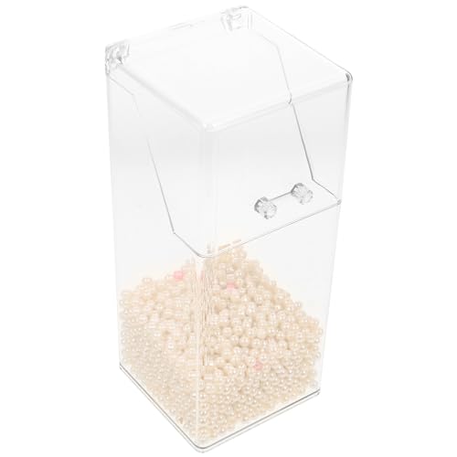 minkissy Kosmetikpinsel Aufbewahrungsbox Mit Deckel Makeup Organizer Für Schminktisch Kosmetik Aufbewahrungstasche Für Kleine Artikel von minkissy