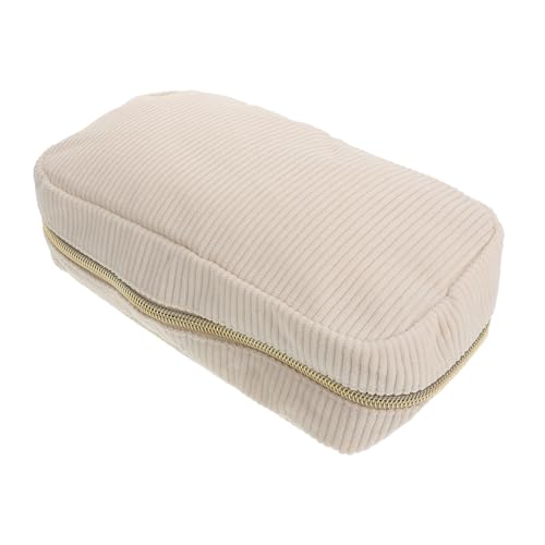 minkissy Schminktasche Tragbar Mit Reißverschluss Für Kosmetika Und Kleinteile Organisation Reise-schminktasche Damen-schminktasche Aufbewahrungstasche Schmucktasche Schminkbehälter Reiseta von minkissy