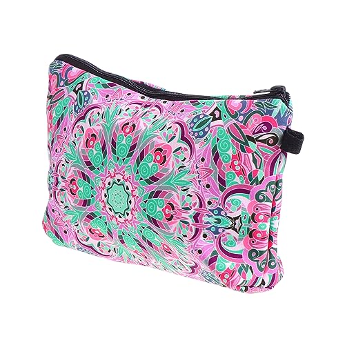 Kosmetiktasche Damen Clutch Geldbörse Reisetaschen-organizer Handtasche Für Damen Clutch Für Damen Kupplungen Für Frauen Kulturbeutel Reißverschlusstasche Drucken Reisen Polyester von minkissy