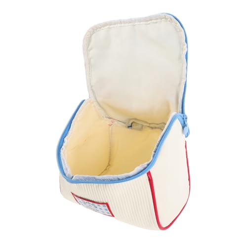 minkissy Reise-Make-up-Tasche Mit Großem Fassungsvermögen Und Metallreißverschluss Kosmetiktasche Für Damen Make-up-Organizer-Tasche Mit Schutzschicht Für Reisen Strand Und Alltag von minkissy