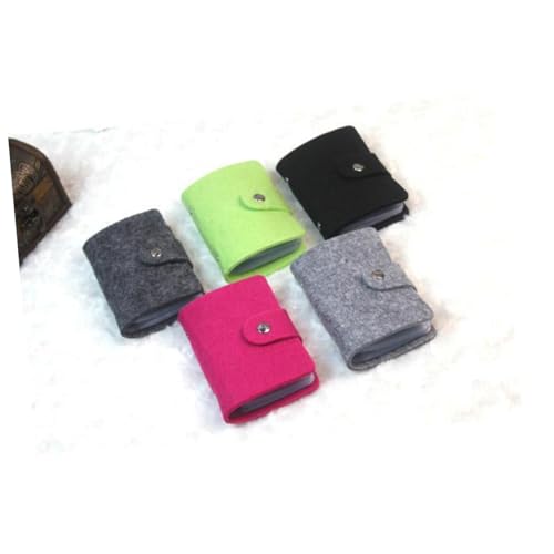 minkissy Kreative Filz Kreditkartenetui Slots Für Id Karten Handlich Für Unterwegs Unisex Design Langlebig von minkissy