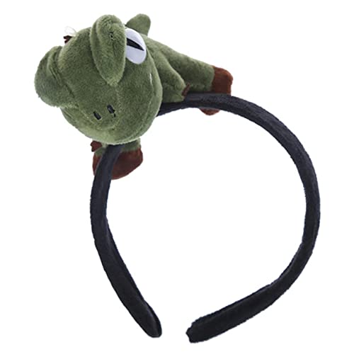minkissy Kreatives Cartoon Haarband Im Dinosaurier Design Für Frauen Waschbares Haarband Ideal Zum Waschen Des Gesichts Und Für Den Täglichen Gebrauch von minkissy