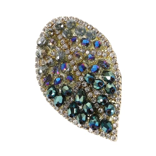 minkissy Kristallbrosche T Shirt Clips Krawattenbrosche Anstecknadel Dekorative Kleidungsanhänger Sicherheitsnadel Brosche Für Damen Modische Kleidung Brosche Schmuck von minkissy