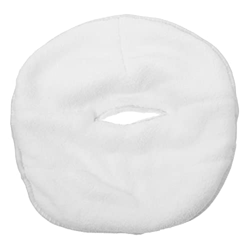 minkissy Kühlende Und Heiße Gesichtsmaske Tücher Aus Weichem Coral Fleece Saugstarkes Handtuch Für Die Gesichtsbehandlung Ideal Für Spa Und Heimgebrauch Mit Elastischem Bund von minkissy